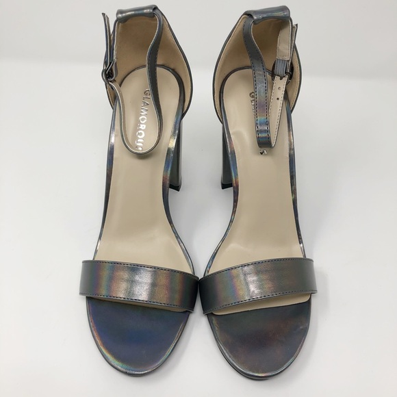 Nasty Gal | Glamorous Standby Rainbow Heel - Picture 5 of 8